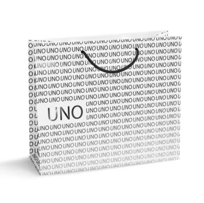 Shoppers in Carta Manuale Lusso Stampata a Caldo per Pelletterie