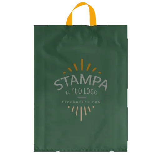 Shoppers in Plastica Colorata con Manici Flexoloop