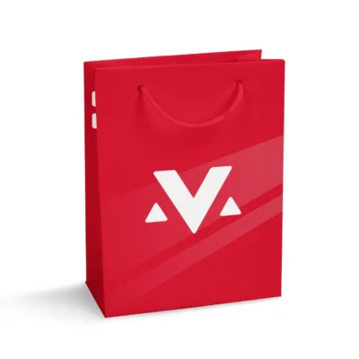 Shoppers in carta elegante per abbigliamento