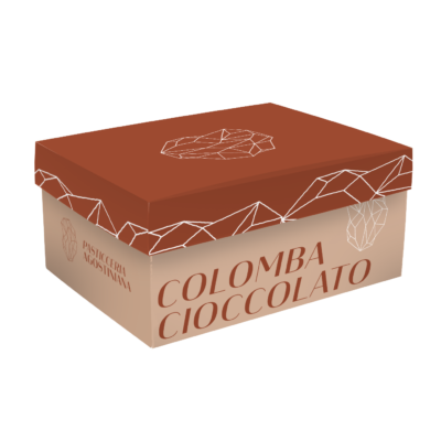 Scatola Colomba Base e Coperchio Stampa fino a 2 Colori