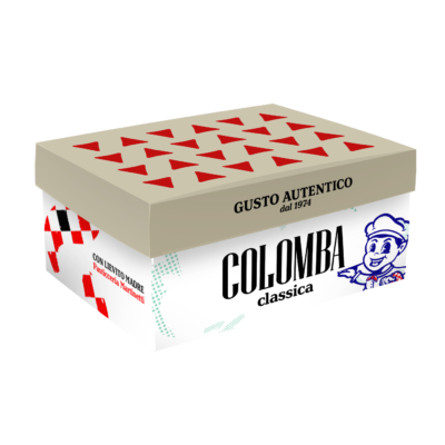 Scatola Colomba Base e Coperchio Stampa fino a 4 Colori